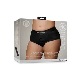 Satisfyer Vibrantne Strap-On Gaćice XL/XXL - Crna, 10-Brzinski Bullet, Podesivo Prijanjanje