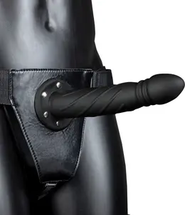 Ouch! Uvrnuti šuplji strap-on 20 cm podesivi anatomski sistem
