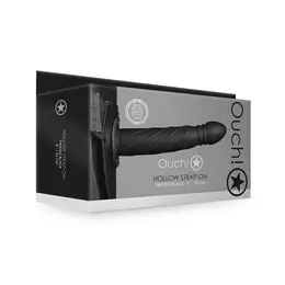 Ouch! Uvrnuti šuplji strap-on 20 cm podesivi anatomski sistem