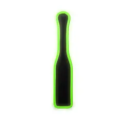 Ouch! Glow in the Dark Paddle - Luminous Bondage Accessory Green