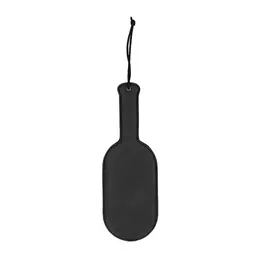 Master Series Puppy Paw Paddle Black Faux Leather 32 cm