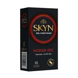 Mates SKYN Intense Feel kondomi 10 kom - Teksturirani, ultra tanki, bez lateksa