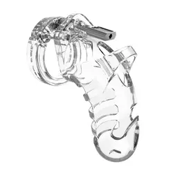 Man|Cage Model 26 Sistem Čednosti 11.5 cm Transparentni Polikarbonat