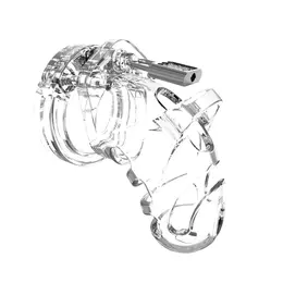 Man|Cage Model 25 Uređaj za Intimnu Kontrolu 9 cm Transparentni Polikarbonat