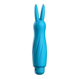 Sofia Silicone Rabbit System with 10-Speed Luminous Bullet, Pink