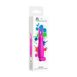 Sofia Silicone Rabbit Vibrator - 10-Speed Luminous Intimate Device