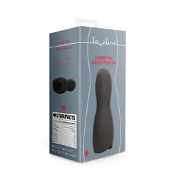 Loveline vibrirajući stimulacioni rukav crni, ergonomski teksturirani model