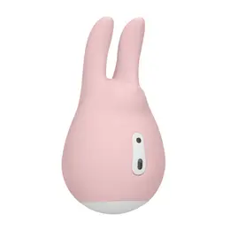 Love Bunny intimni mini masažer silikonski USB punjiv Roze
