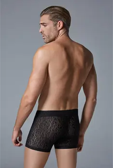 Male Power Boxer Briefs S/M Leopard Print Comfort Fit