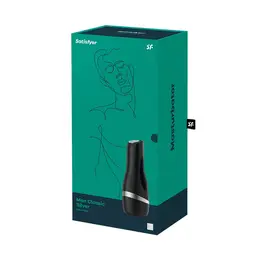 Satisfyer Men Classic intimni stimulacioni uređaj Crni rukav