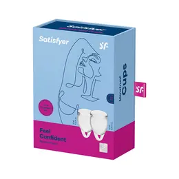 Feel Confident set menstrualnih čašica - Medicinski silikon, kapacitet 15ml i 20ml