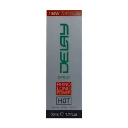 HOT Delay Sprej za Muškarce 50 ml - Formula sa Hlađenjem i Prirodnim Ekstraktima