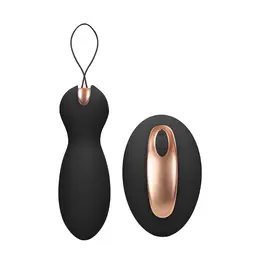 PURITY Dual Wireless Vibrating Set - Silikon, USB punjiv, Crna