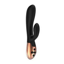 Exquisite Advanced Heating G-Spot Vibrator, Dual Motor, Silicone, Purple