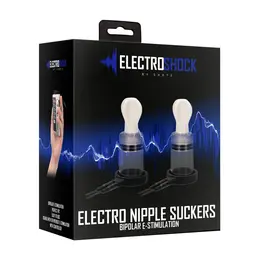 Shots ElectroShock Bi-Polar Bradavica Čašice Set za električnu stimulaciju