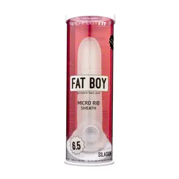 Perfect Fit Fat Boy Micro Rebrasti Intimni Omotač 16.5cm Meki SilaSkin