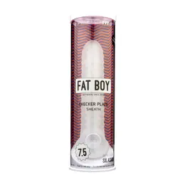 Perfect Fit Fat Boy Checker Box Sheath 19 cm - Soft Flexible Sleeve