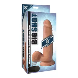 Curve Toys Vibrirajući silikonski intimni uređaj 20.5cm sa daljinskim i usisnom čašom