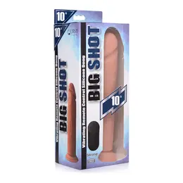 Curve Toys Vibrirajući silikonski model sa daljinskim, 25.5cm, 21 mod, crni