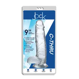 Glas Crystal Clear intimni model sa usisnom bazom 23 cm