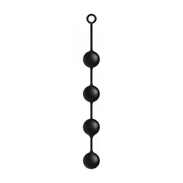 XR Brands Ass Ballz XL - Silicone Bead System with Grip Ring, 52cm