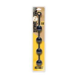 Ass Ballz XL Silicone Intimate Beads - Large, Hypoallergenic, 46cm