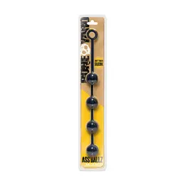 Ass Ballz Silicone Anal Beads M - Medical Grade, Soft Touch, 40cm