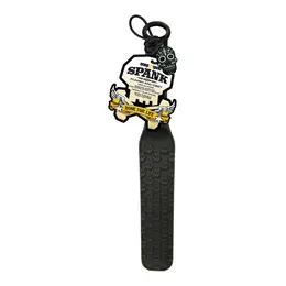 Boneyard Spank Silicone Paddle with Raised Skull Surface, 37.5 cm