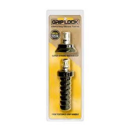 Doc Johnson Grip Lock Silicone Handle & Suction Cup Adapter Black