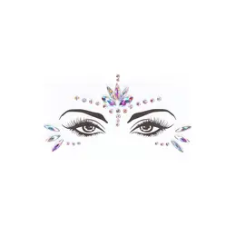 Bling Beauty Eye Crystal Sticker Set - Dazzling Reusable Decoration