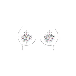 Bijoux Indiscrets Dazzling Decorative Jewel Stickers for Body - Crystal