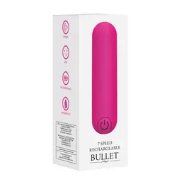 Shots Be Good Tonight 10-Funkcija Kompaktni Bullet Vibrator Crni 7.7cm
