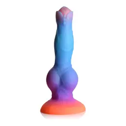 Creature Cocks Silikonski Svemirski Model koji Svetli u Mraku Fantasy Igračka L