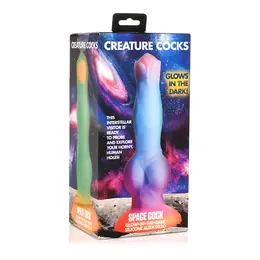 Creature Cocks Silikonski Svemirski Model koji Svetli u Mraku Fantasy Igračka L