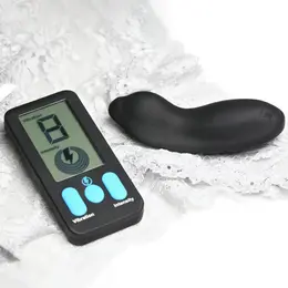 E-Stim Gaćice Vibe Crne - Daljinski Upravljani Dvostruki Sistem