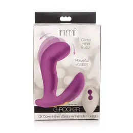 XR Brands G-Rocker Intimate Device with Remote & Dual Vibration Modes