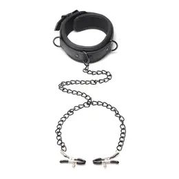 XR Brands Collared Temptress Podesiva Neoprenska Ogričica sa Lancima