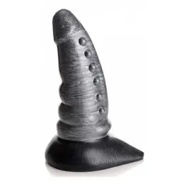 Beastly silikonski model suženi kvrgavi sa usisnom bazom 21 cm