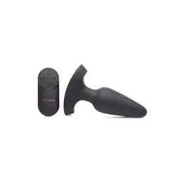 XR Brands Laser Light Intimate Plug Medium with Remote Control Red