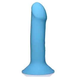 XR Brands Squeezable Vibrating Silicone Device, USB, Flexible, Black