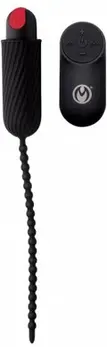 Dark Chain Silicone Intimate Bead Chain with Rechargeable Vibrations
