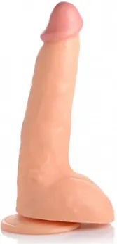 XR Brands Beefy Brad 23cm Anatomical Model with Suction Base, Light