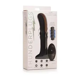 XR Brands Sliding Shaft Silicone Model with Remote Control, Black