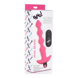 BANG Silicone Beads with 28 Modes & Wireless Remote, Waterproof, Black