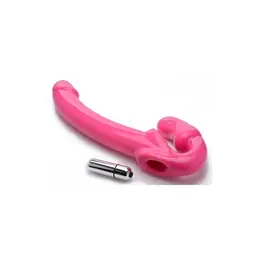 XR Brands Revolver Slim Vibrirajući Strapless Sistem, Crna, Velika