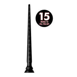 XR Brands Master Series Suženo Silikonsko Cev 38cm Fleksibilni Sistem