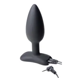 Bum Shock E-Stim Silicone Plug - Electro-Stimulation, Medium Size