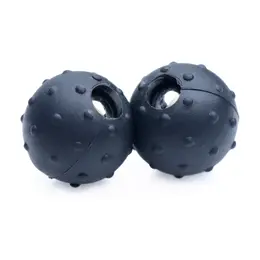 XR Brands Dragon's Orbs Silikonski Magnetni Set Sfera, Crni, 2 kom