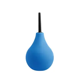 CleanStream Premium Blue Enema Bulb with One-Way Valve 225ml