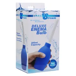 XR Brands CleanStream Enema Bulb Blue 10 fl oz Hygienic System